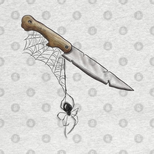 Spider knife by OktInk